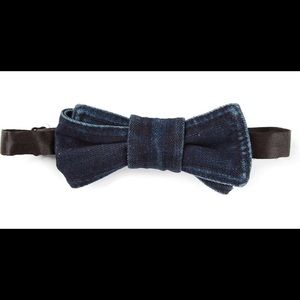 NWT! Fashion Authentic DIESEL Denim Bow Tie